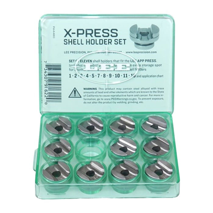 LEE PRECISION - X-PRESS SHELLHOLDER SET