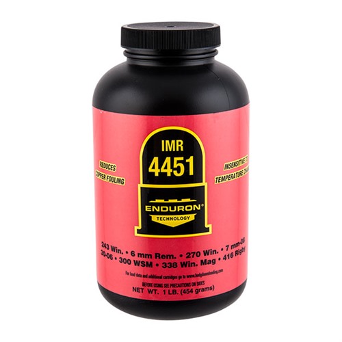 IMR POWDERS - ENDURON® 4451 SMOKELESS RIFLE POWDER