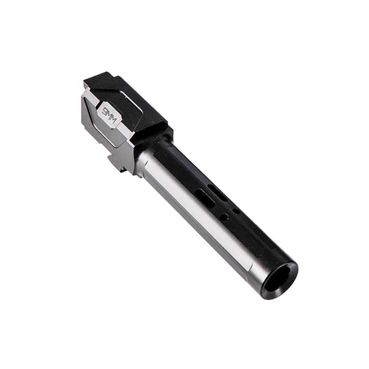 BROWNELLS - 9MM PORTED BARREL FOR BROWNELLS WINDOWED GLOCK® 19 SLIDES