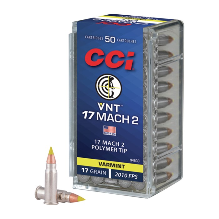 CCI - VNT 17 MACH 2 AMMO