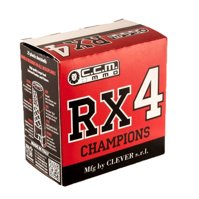 CLEVER - RX 4 CHAMPIONS 12 GAUGE SHOTGUN AMMO