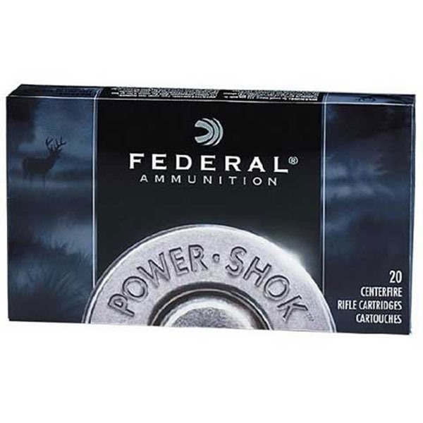 FEDERAL - POWER-SHOK AMMO 30-06 SPRINGFIELD 180GR SP