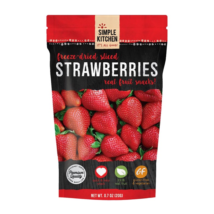 SIMPLE KITCHEN - FREEZE-DRIED STRAWBERRIES