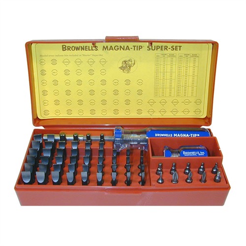 BROWNELLS - MAGNA-TIP 58 BIT MASTER SCREWDRIVER SET