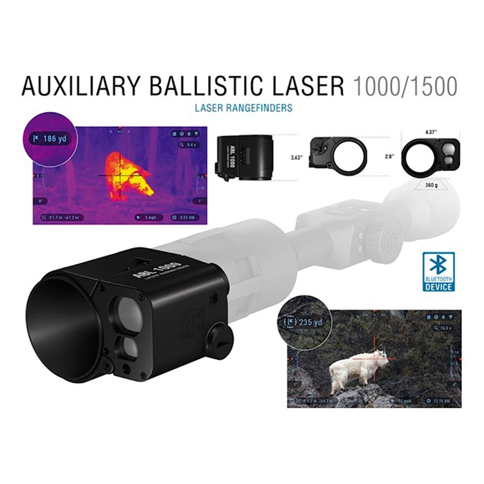 ATN - AUXILIARY BALLISTIC LASER SMART RANGEFINDER