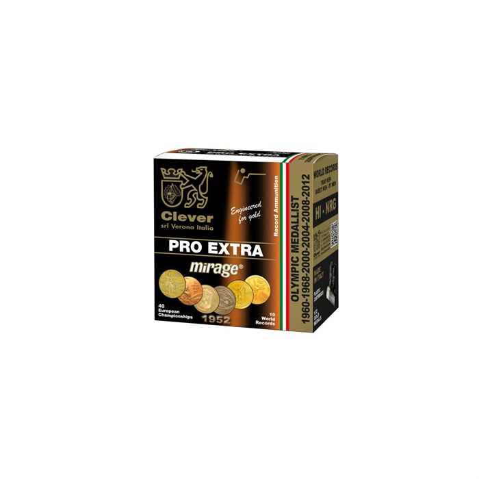 CLEVER - CLEVER MIRAGE PRO EXTRA 12 GAUGE MAX DR 1-1/8OZ #8 250/CASE (25