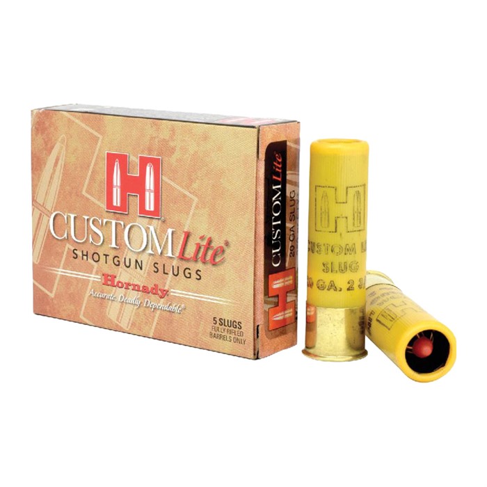 HORNADY - SST CUSTOM LITE 20 GAUGE2-3/4" 250GR SABOT SLUG SHOTGUN AMMO