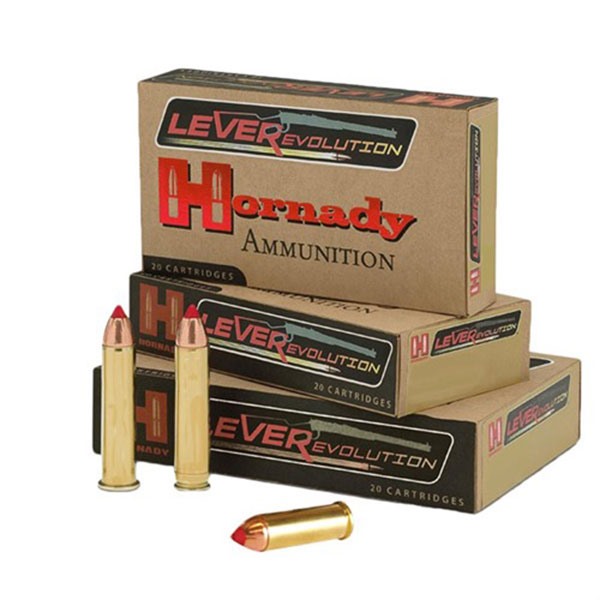 HORNADY - LEVEREVOLUTION AMMO 444 MARLIN 265GR FTX