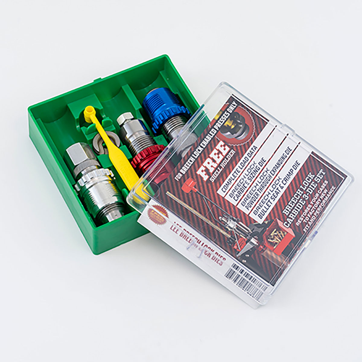 LEE PRECISION - BREECH LOCK PISTOL CARBIDE 3-DIE SETS