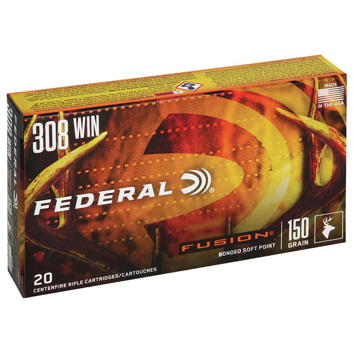 FEDERAL - FUSION 308 WINCHESTER RIFLE AMMO