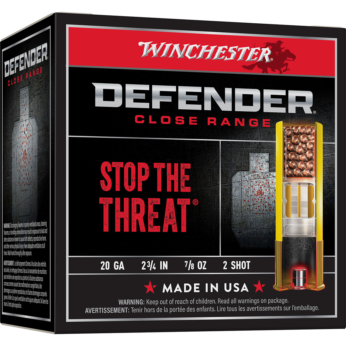 WINCHESTER - DEFENDER 20 GAUGE SHOTGUN AMMO
