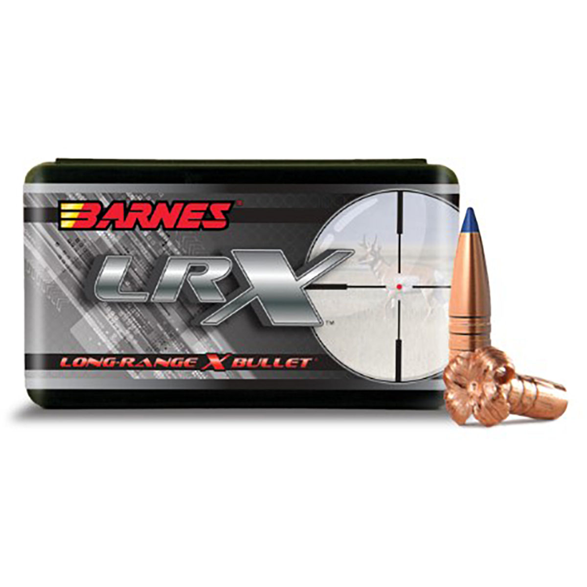 BARNES BULLETS - LRX® 30 CAL (.308") POLYMER TIP BOAT TAIL RIFLE BULLETS