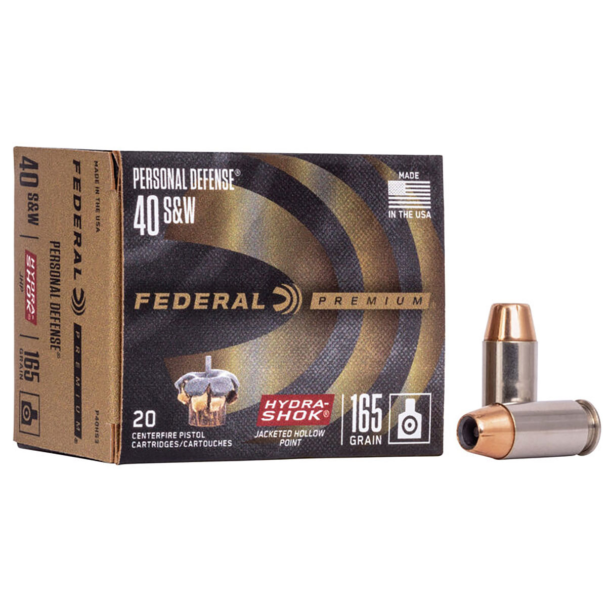 FEDERAL - PERSONAL DEFENSE 40 S&W HANDGUN AMMO