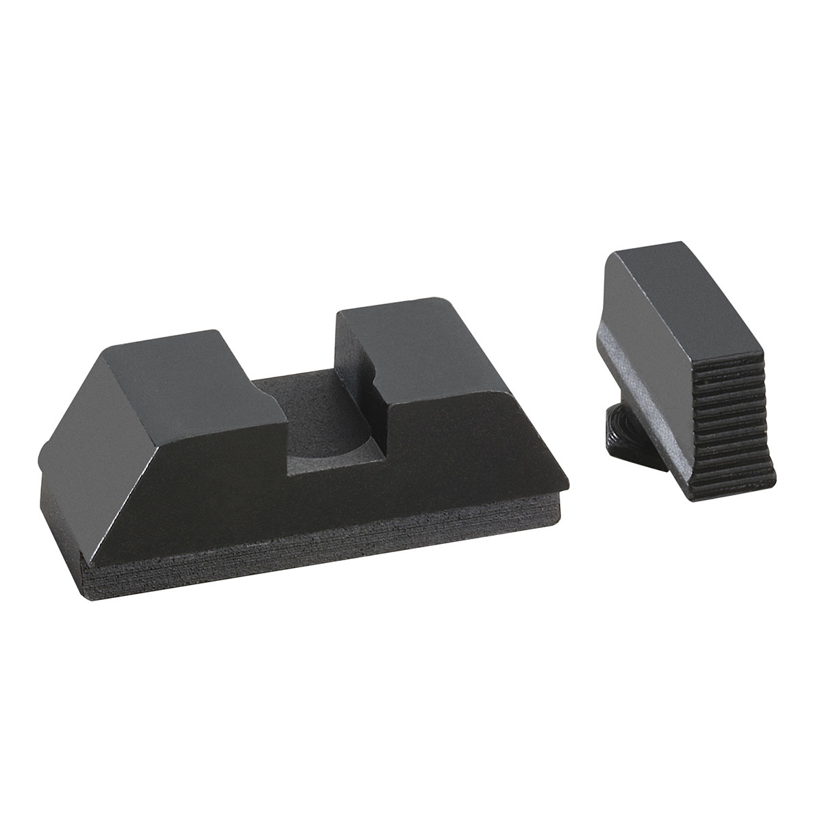 AMERIGLO - 1L TALL OPTIC COMPATIBLE SERRATED SIGHT SET FOR GLOCK® MOS