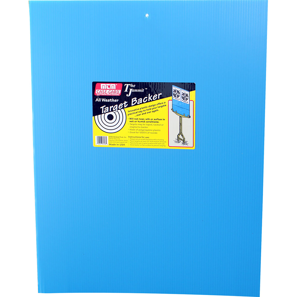 MTM - MTM  Jammit Target Stand Backer Target Holder Sheet 17.5x23in