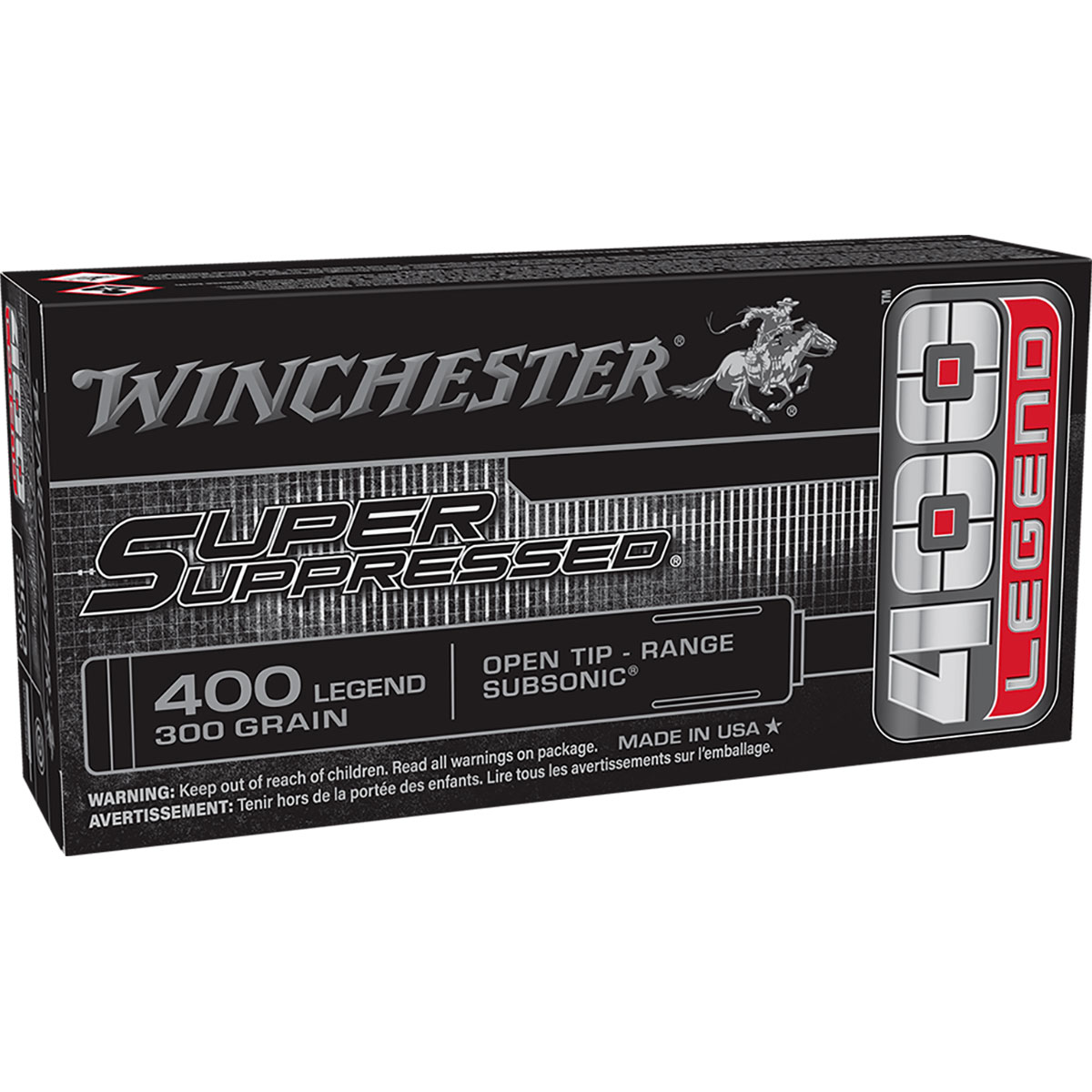 WINCHESTER - SUPER SUPPRESSED 400 LEGEND RIFLE AMMO