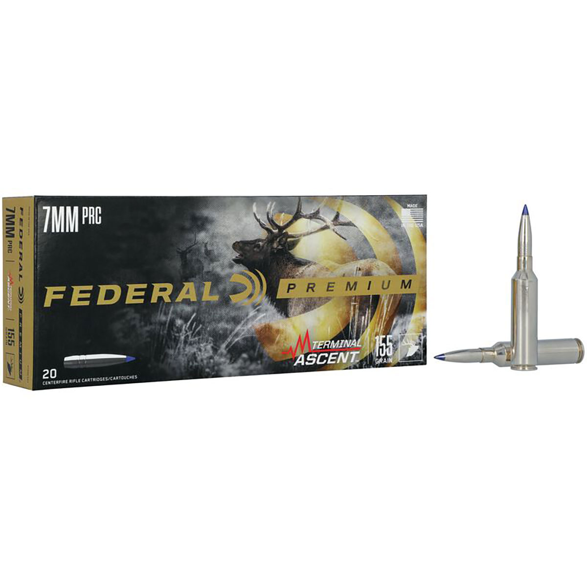 FEDERAL - TERMINAL ASCENT 7MM PRC RIFLE AMMO