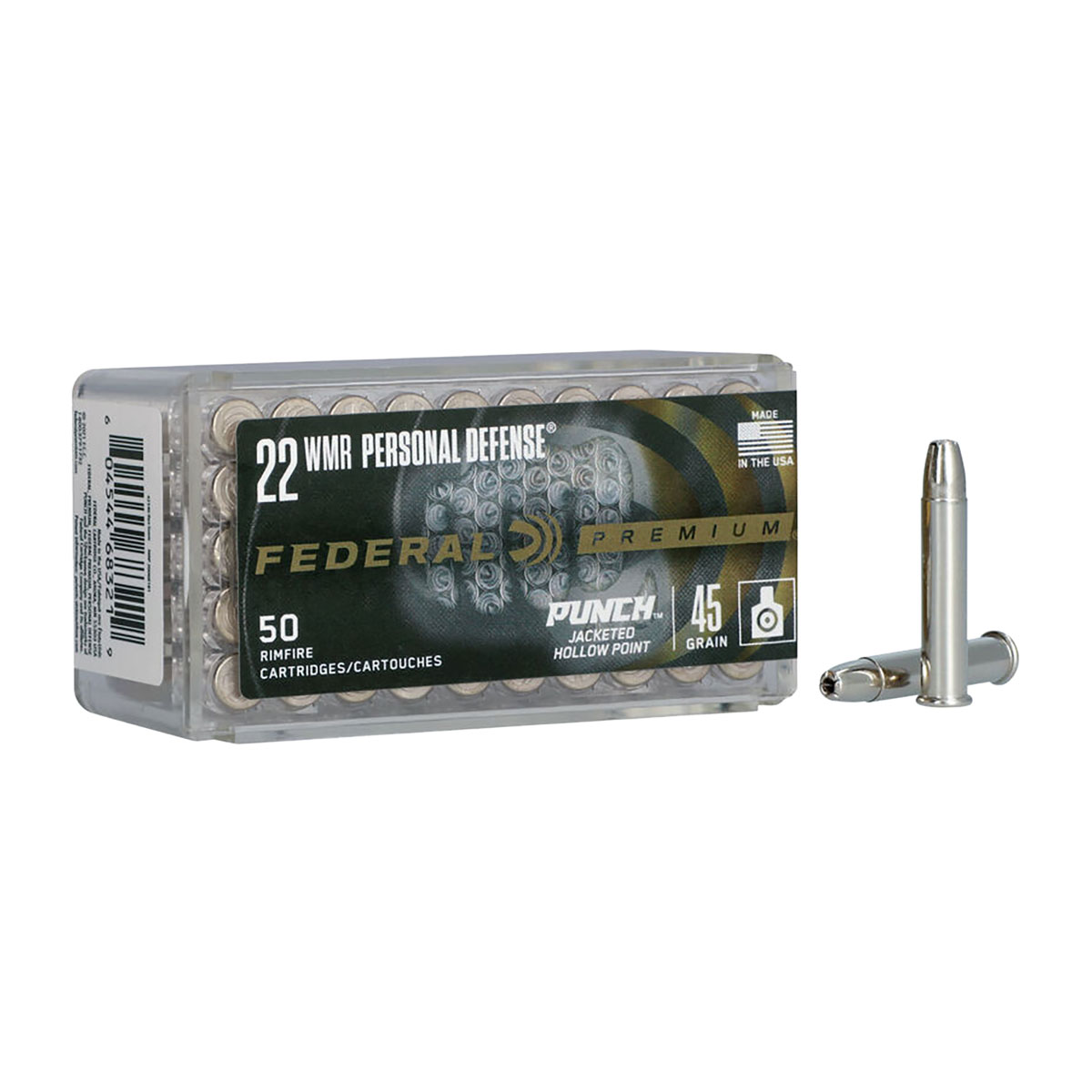 FEDERAL - PERSONAL DEFENSE PUNCH 22 WMR RIMFIRE AMMO