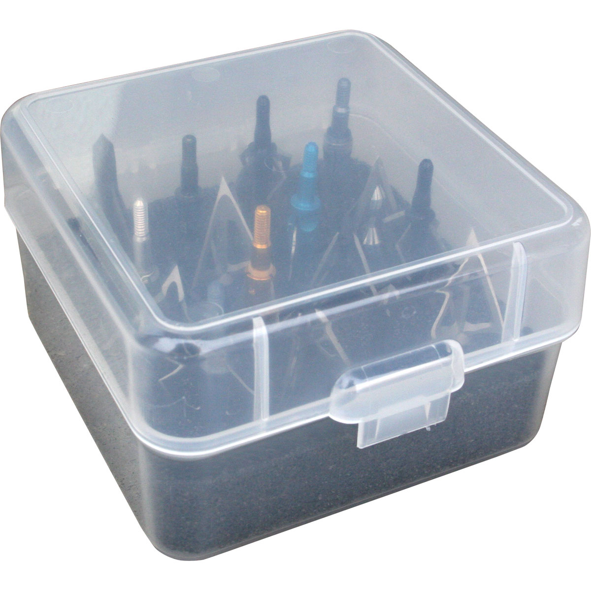 MTM - MTM  Broadhead Box - Holds 16 fixed or Mech.