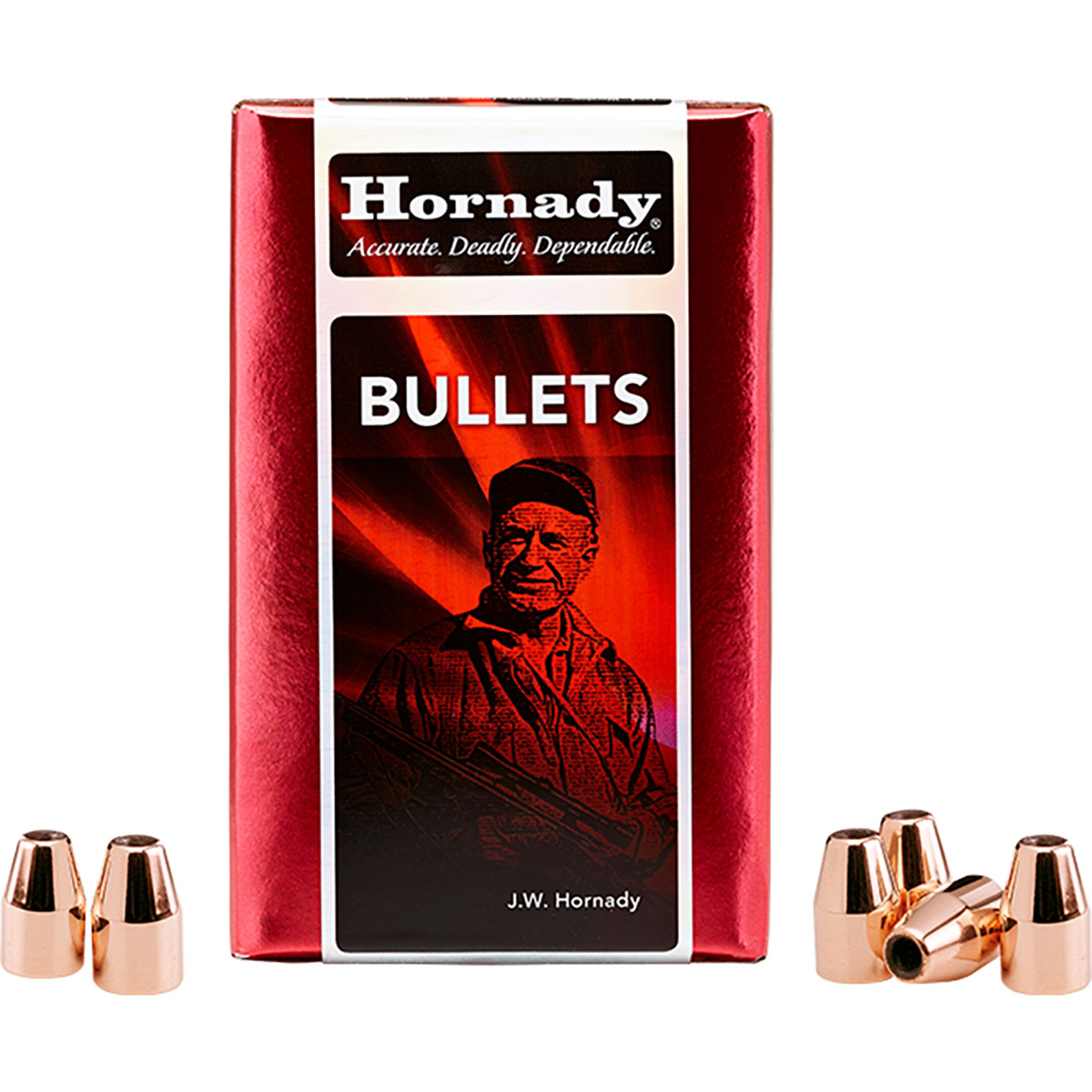 HORNADY - HAP® 45 CALIBER (0.451") JACKETED HOLLOW POINT PISTOL BULLETS