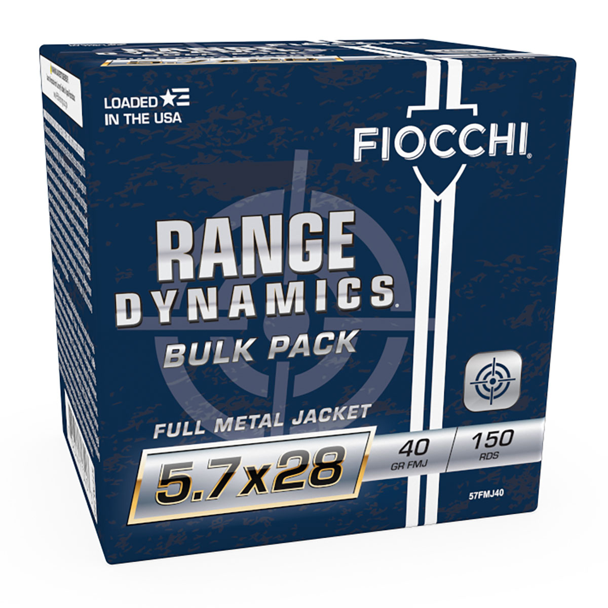 FIOCCHI AMMUNITION - RANGE DYNAMICS 5.7X28MM RIFLE AMMO