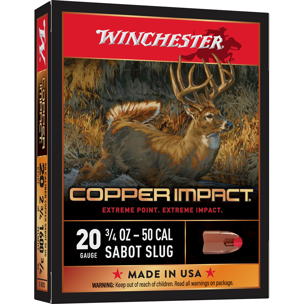 WINCHESTER - COPPER IMPACT 20 GAUGE SHOTGUN AMMO