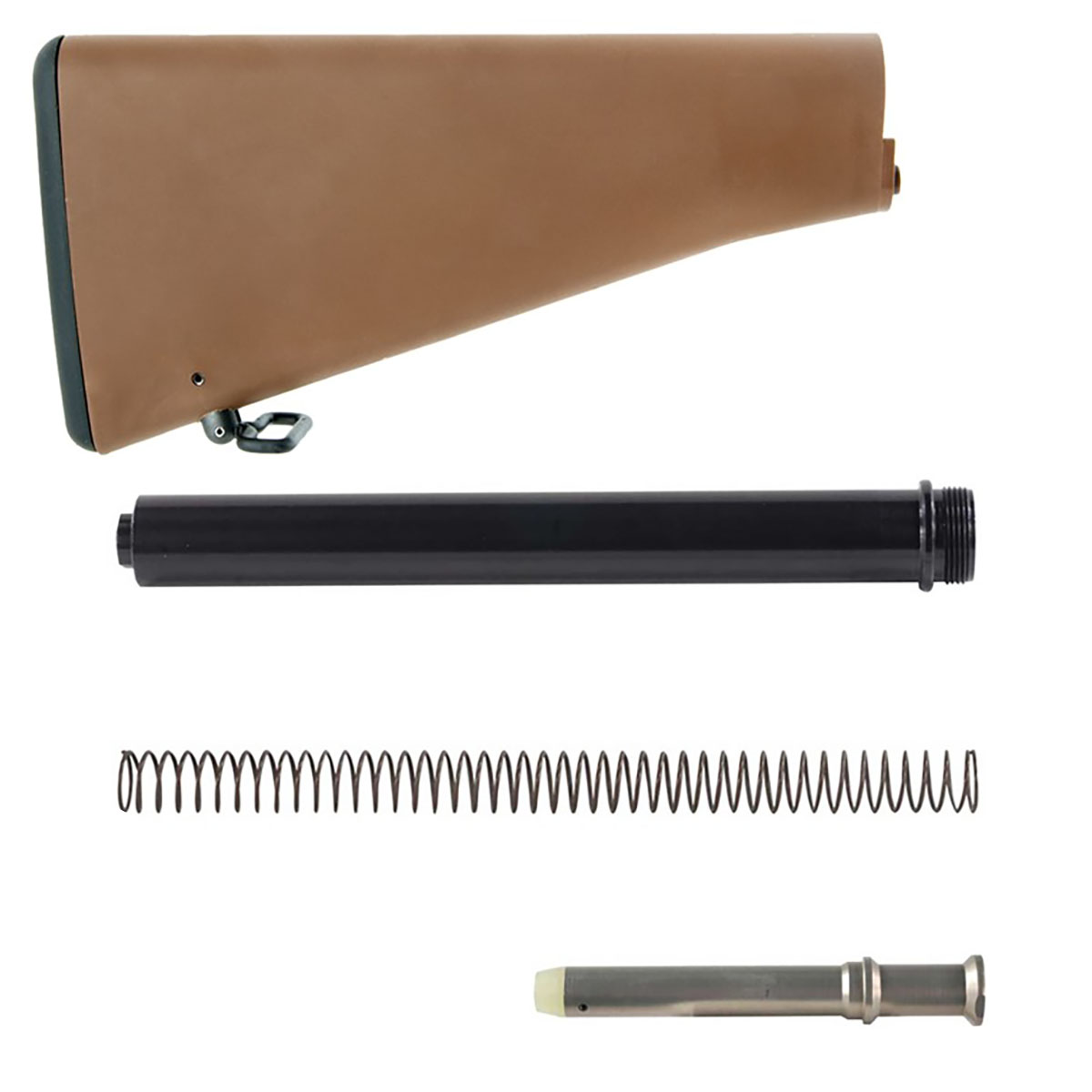 BROWNELLS BUNDLES - M16A1 RETRO BUTTSTOCK & BUFFER TUBE ASSEMBLY FOR AR-15