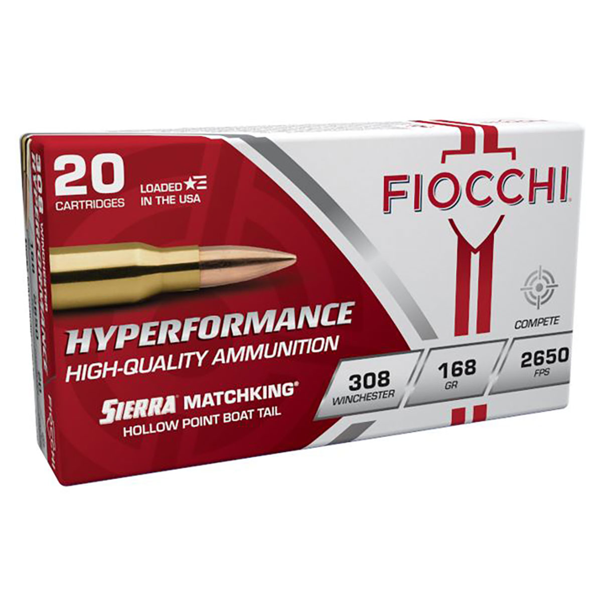 FIOCCHI AMMUNITION - HYPERFORMANCE 308 WINCHESTER AMMO