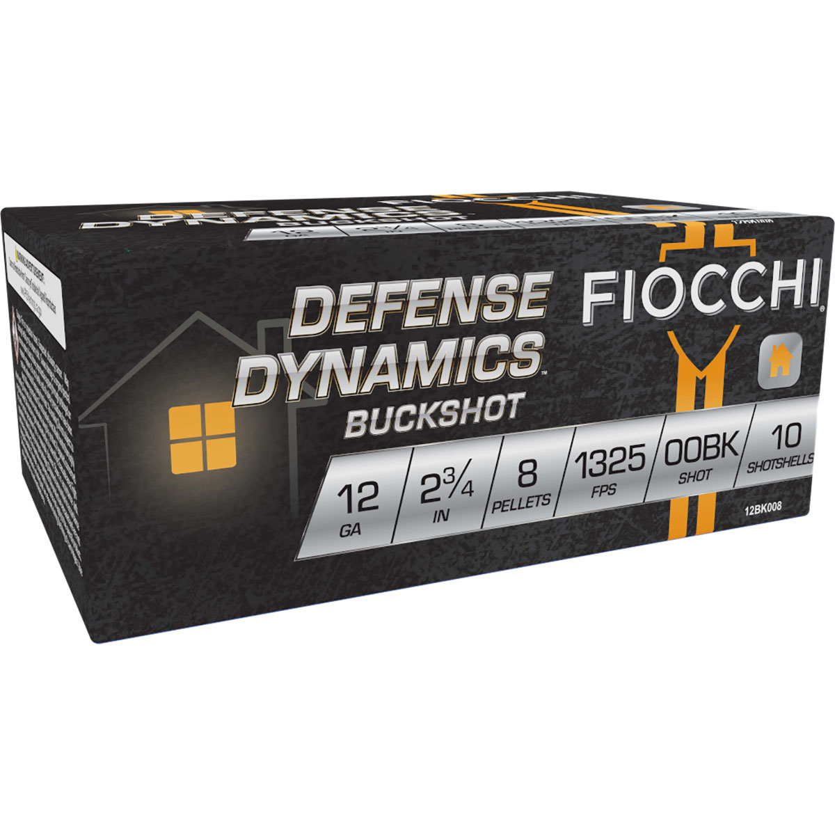 FIOCCHI AMMUNITION - DEFENSE BUCKSHOT 12 GAUGE AMMO