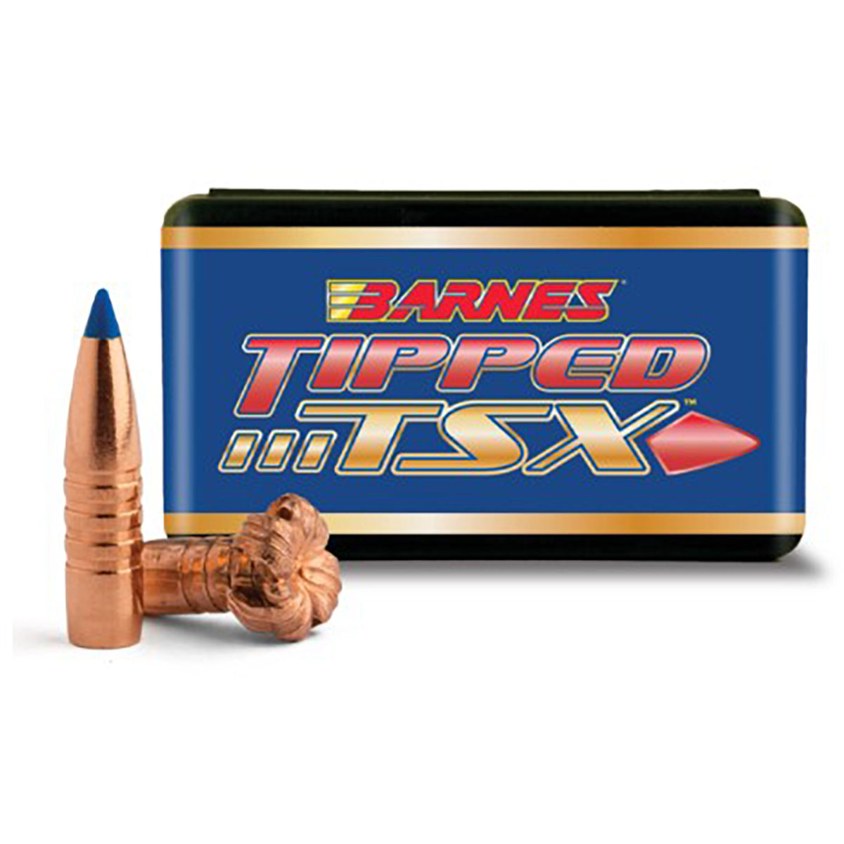 BARNES BULLETS - TRIPLE-SHOCK X 22 CALIBER (0.224") TIPPED RIFLE BULLETS