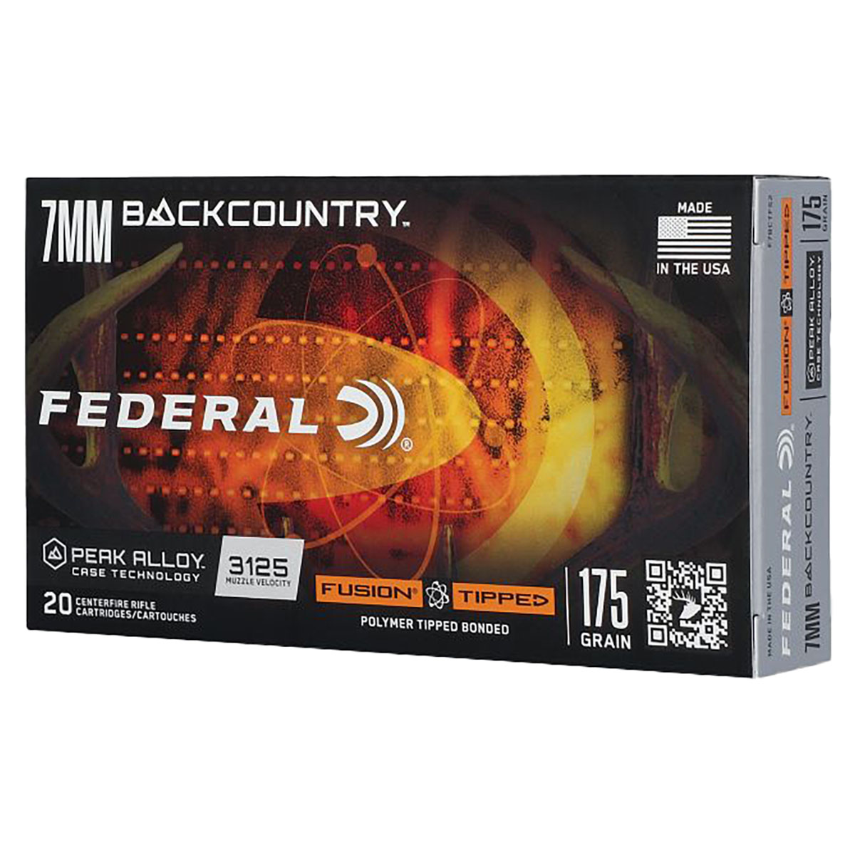 FEDERAL - FUSION TIPPED 7MM BACKCOUNTRY RIFLE AMMO