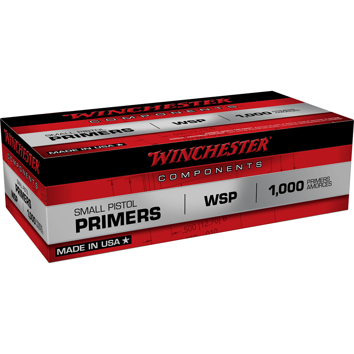 WINCHESTER - SMALL PISTOL PRIMERS