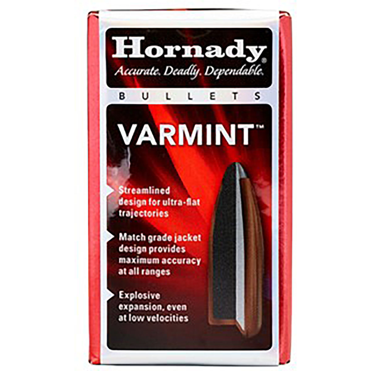 HORNADY - VARMINT™ 22 CALIBER (0.224”) SPIRE POINT RIFLE BULLETS