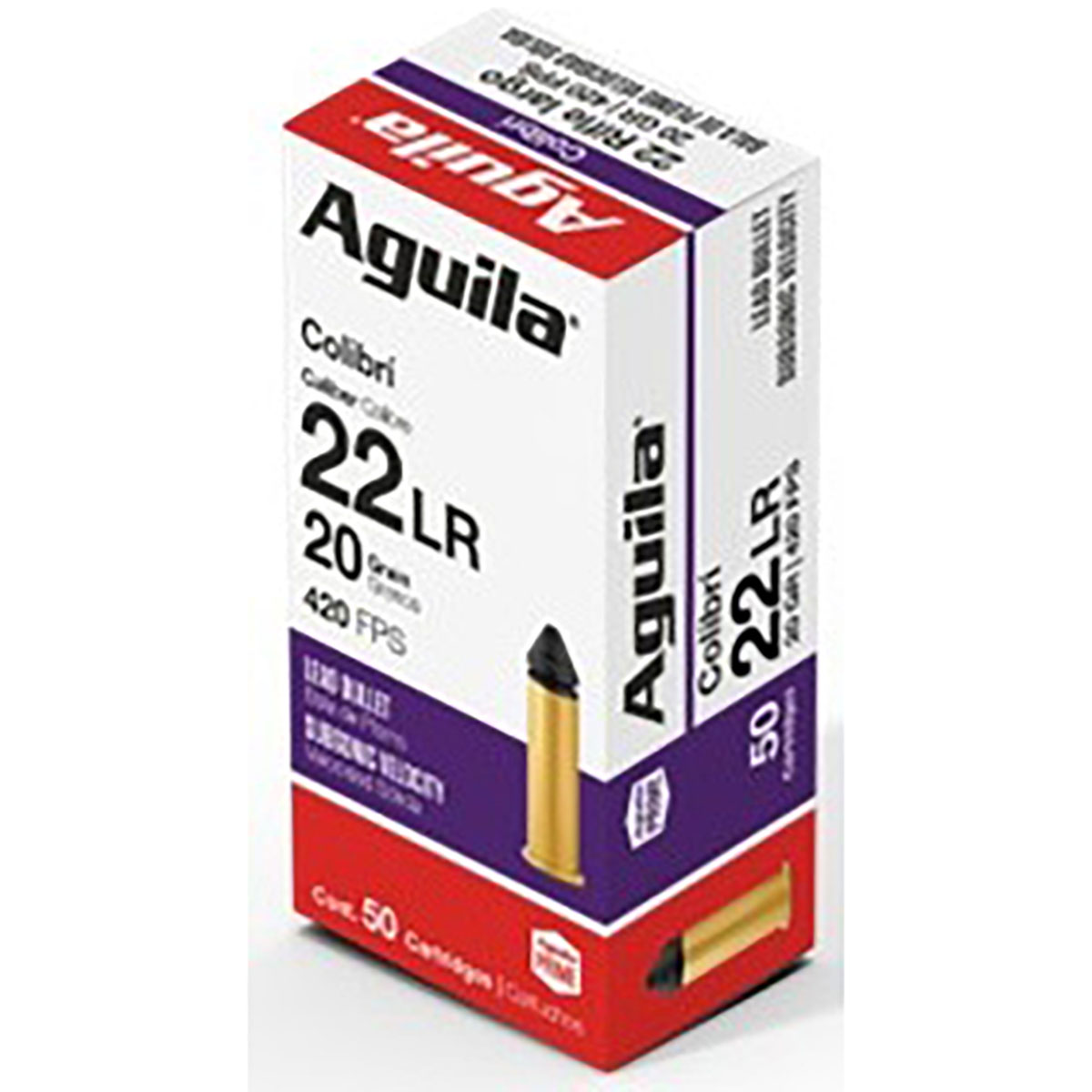 AGUILA - COLIBRI LEAD SOLID POINT 22LR AMMO