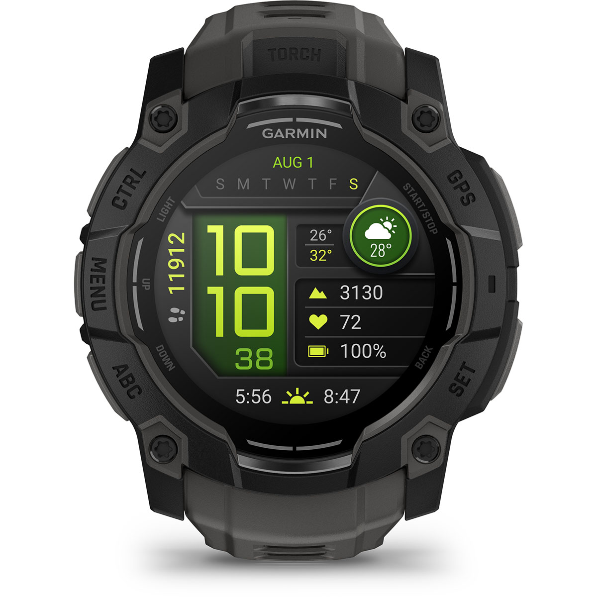 GARMIN INTERNATIONAL - INSTINCT 3 AMOLED TACTICAL EDITION RUGGED GPS SMARTWATCH