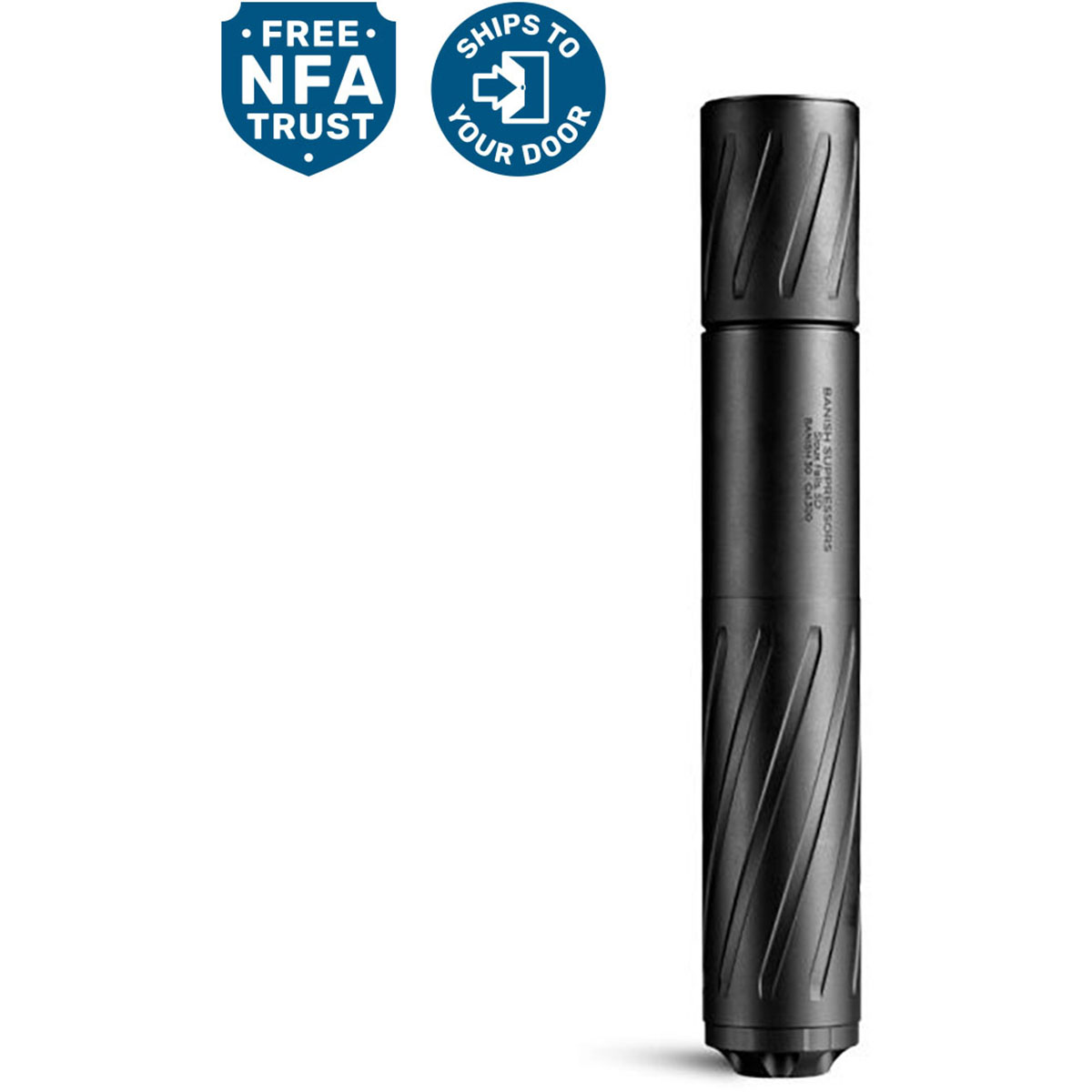 BANISH SUPPRESSORS - BANISH 30 DT 30 CALIBER RIFLE SUPPRESSOR