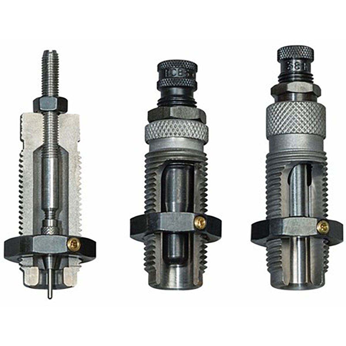 RCBS - 3-DIE CARBIDE TAPER CRIMP SETS