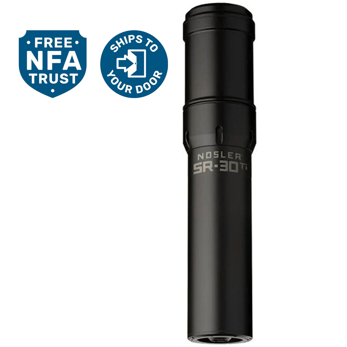 NOSLER, INC. - SR-30TI 30 CALIBER RIFLE SUPPRESSOR