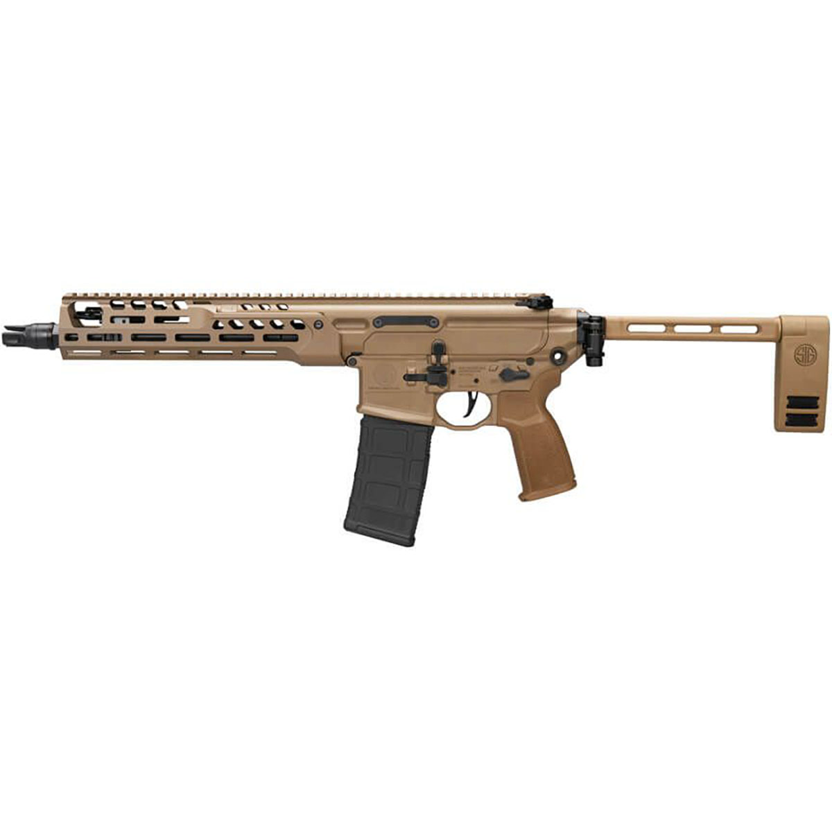 SIG SAUER, INC. - MCX-SPEAR LT IR 5.56X45 NATO SEMI-AUTO HANDGUN