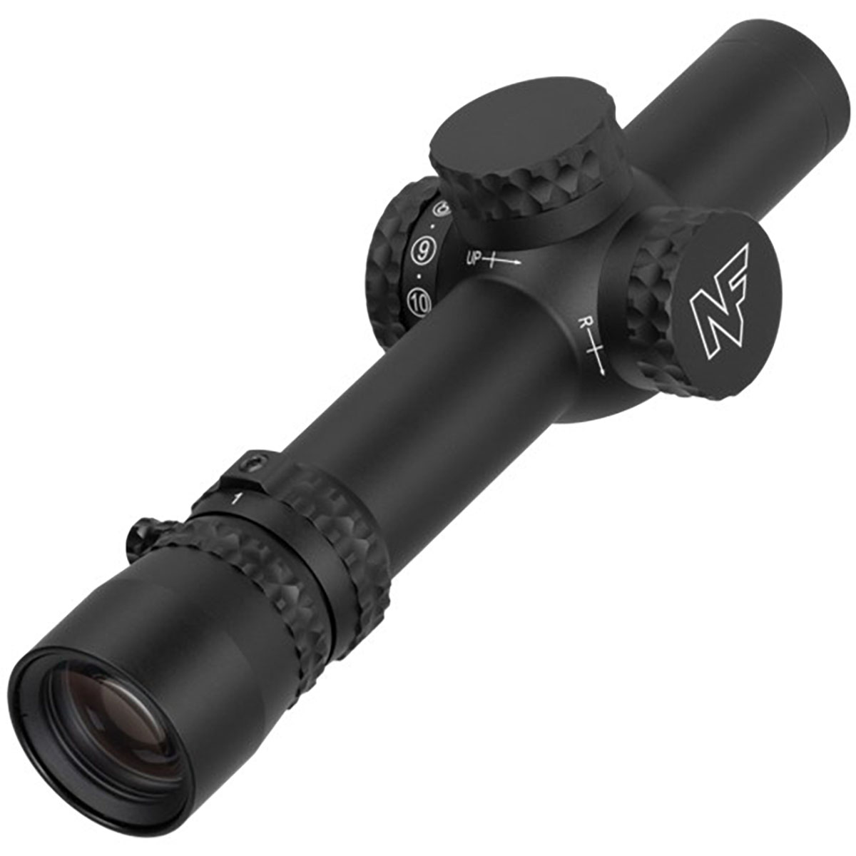 NIGHTFORCE - NX8 1-8X24MM F1 FFP ILLUM RIFLE SCOPE W/CAPPED ELEVATION TURRET