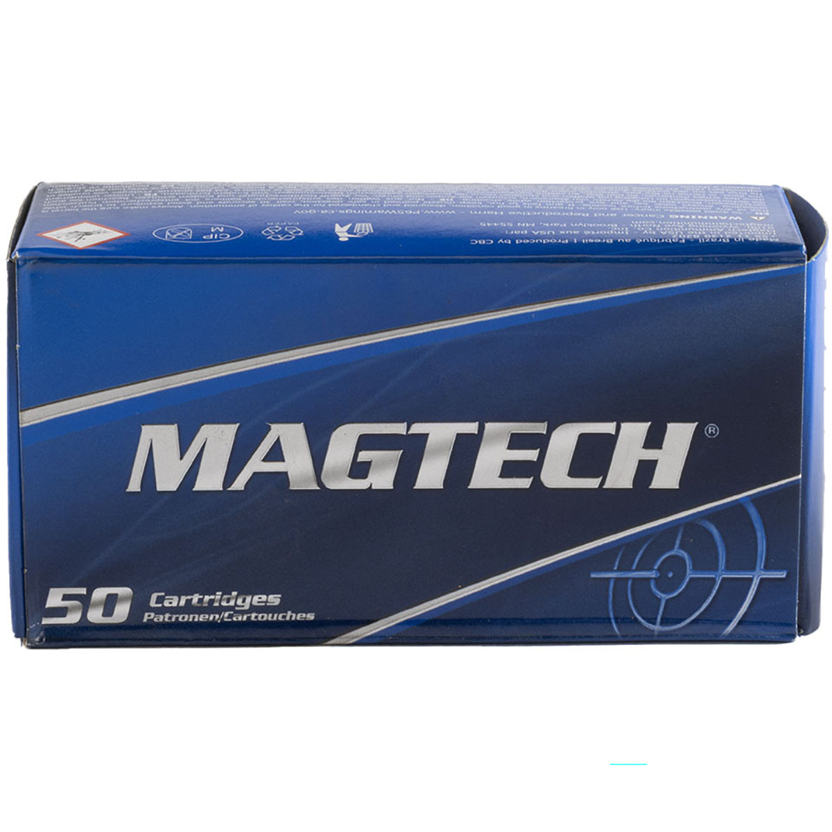 MAGTECH AMMUNITION - SPORT HUNTING 38 SPECIAL FULL METAL JACKET FLAT HANDGUN AMMO