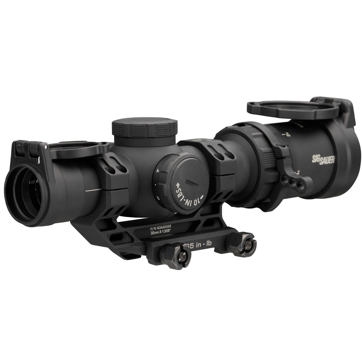 SIG SAUER, INC. - TANGO-MSR COMPACT 1-10X24MM FFP ILLUMINATED RIFLE SCOPE