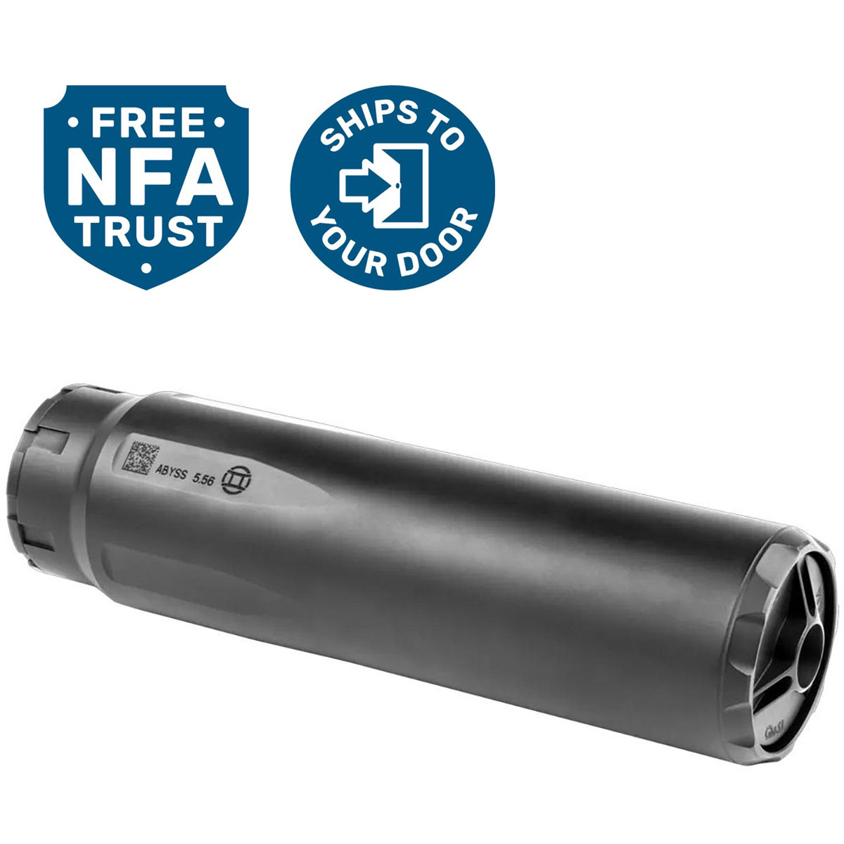 GEMTECH - ABYSS 5.56 DT 223/5.56 NATO RIFLE SUPPRESSOR