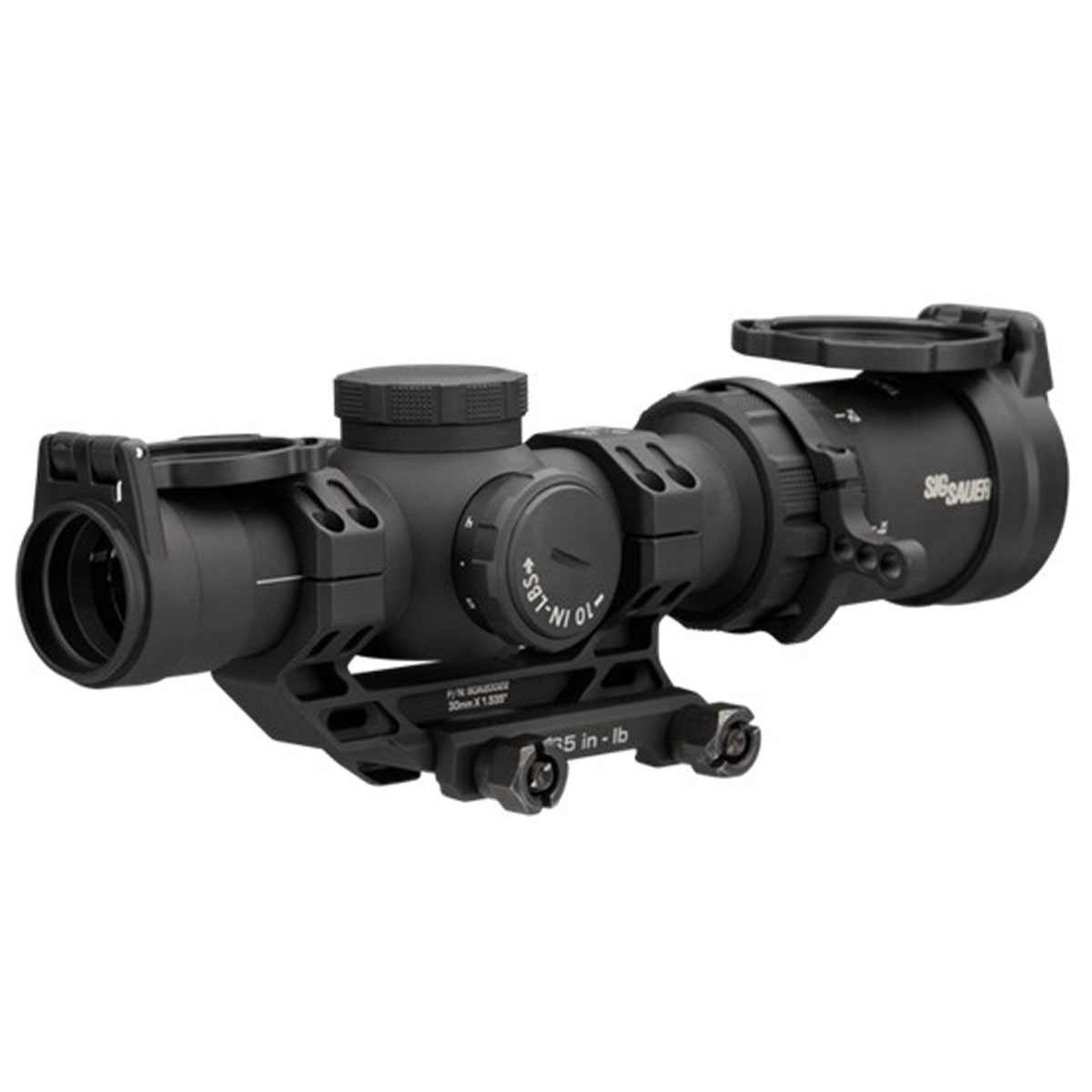 SIG SAUER, INC. - TANGO-MSR COMPACT 1-10X24MM SFP ILLUMINATED RIFLE SCOPE