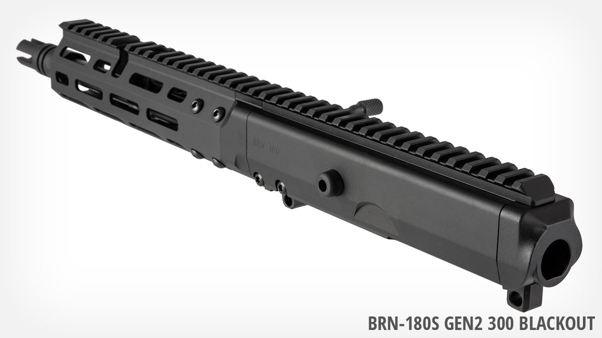 BRN-180 Gen2 300 Blackout Angled Back