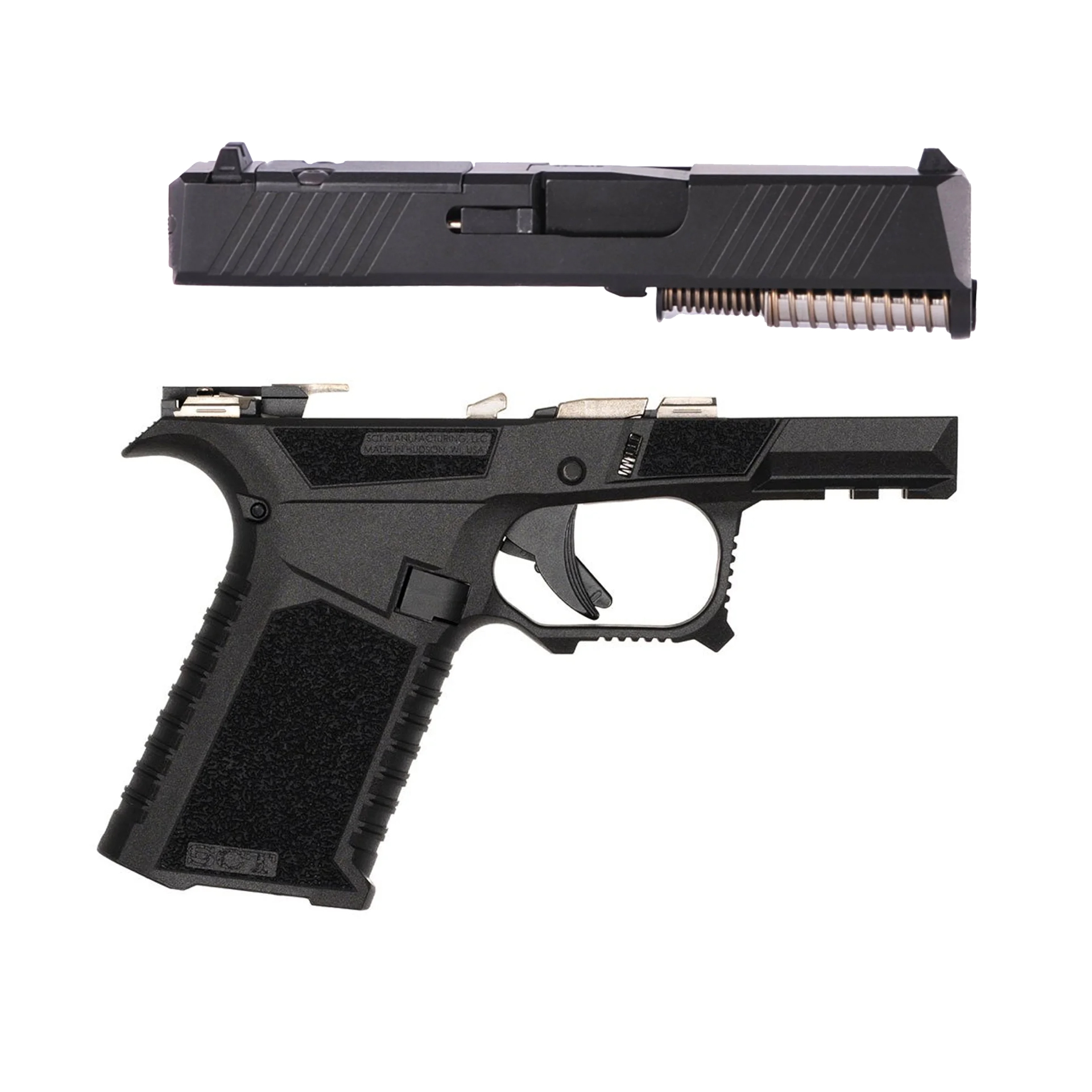 BROWNELLS BUNDLES - Brownells Complete Slide & SCT Assembled Frame For Glock 43/43X/48