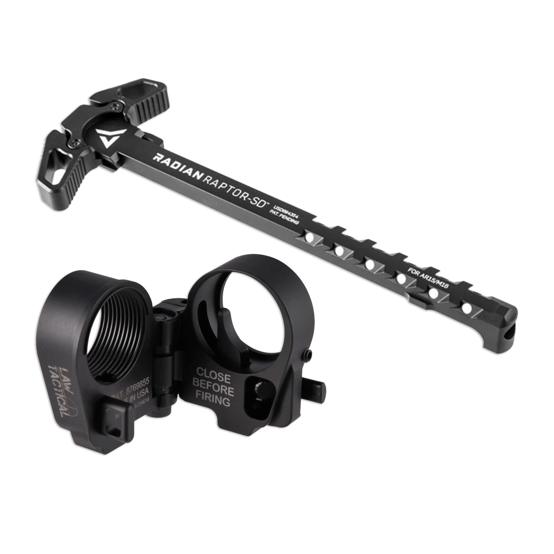 BROWNELLS BUNDLES - RADIAN RAPTOR & LAW FOLDING STOCK ADAPTER COMBOS