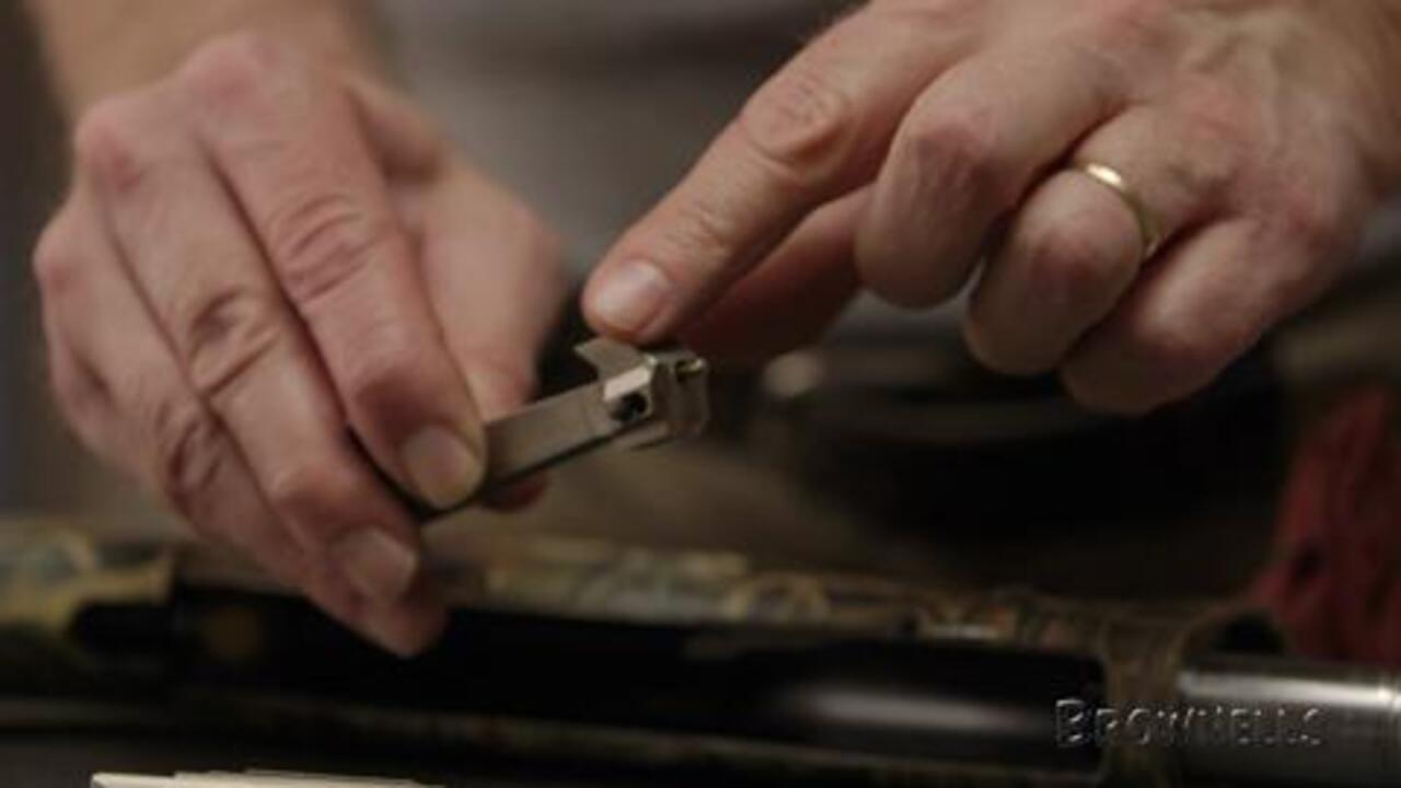 Brownells- Firearm Maintenance: Browning Maxus Lubrication — Part 3/4