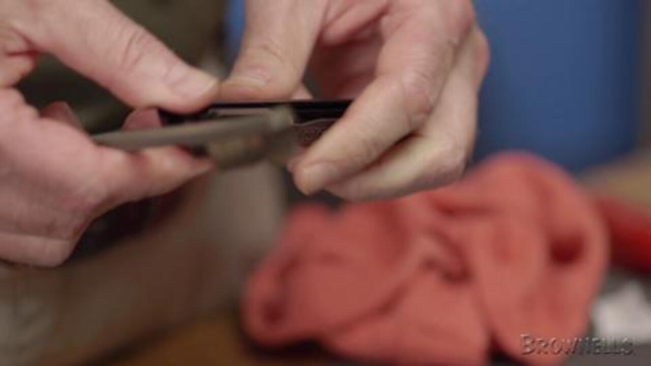 Brownells- Firearm Maintenance: Ruger LCP Cleaning Part 2/4
